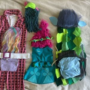 Family Trolls Halloween Set